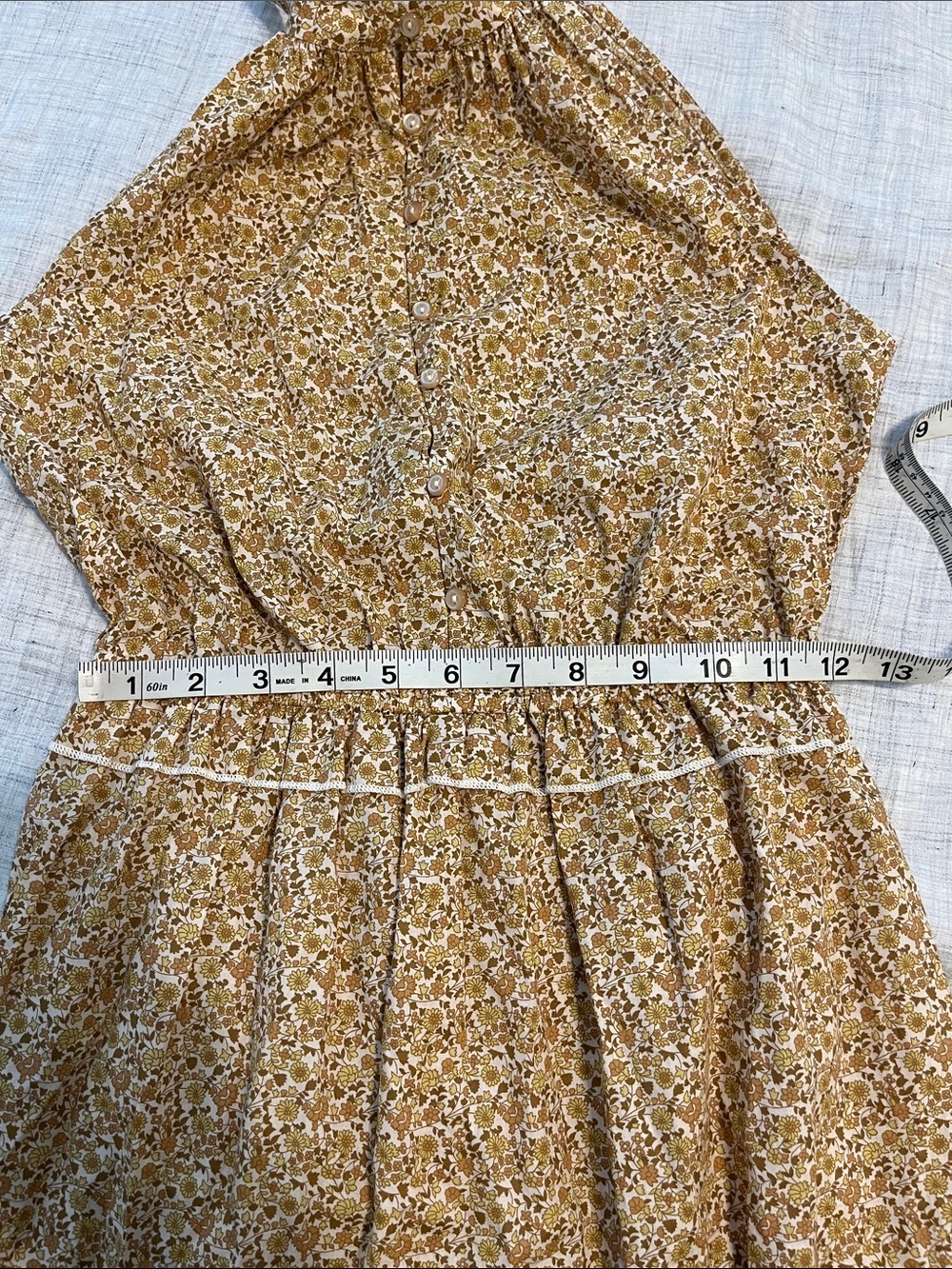 Christy Dawn Reese dress in daffodil blooming meadow - Picture 9 of 12